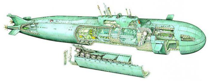 submarines of the project Antey