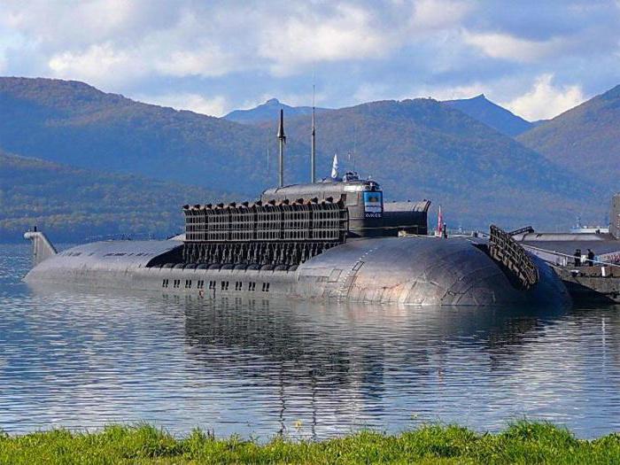  a nuclear submarine Antey 
