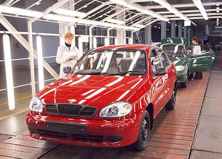 ما تقوم بتصنيع السيارات من زابوروجي مصنع السيارات