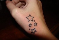 Tattoo für Mädchen auf der Hand: wählen Sie die Abbildung