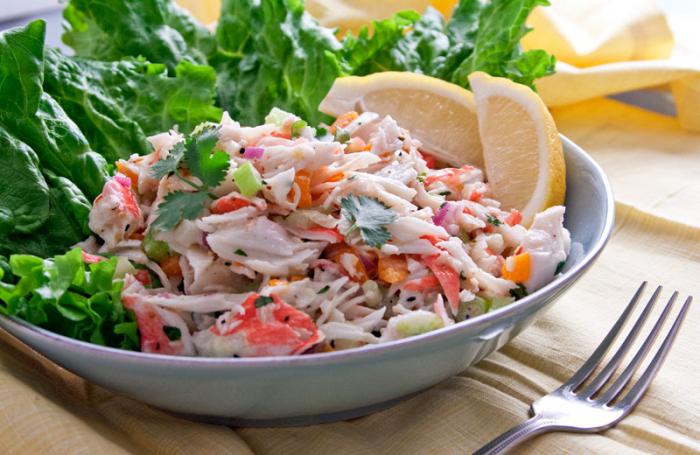 crab salad without rice
