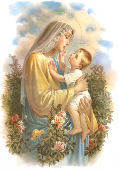 a prayer to the virgin Mary about the conception of a child