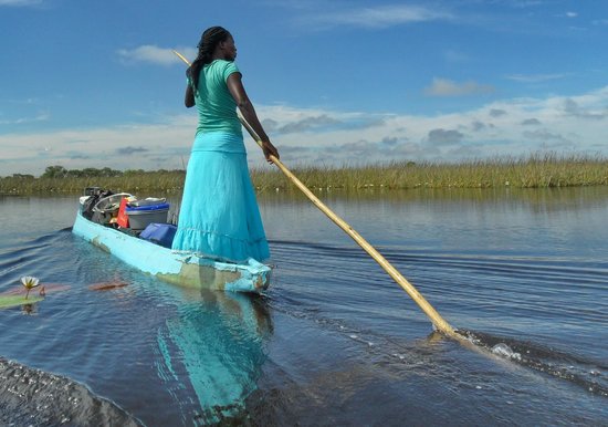tekliği deltası Okavango?