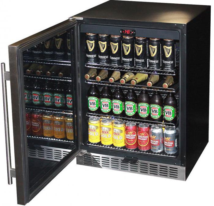 ein Kühlschrank für Bier vom Fass