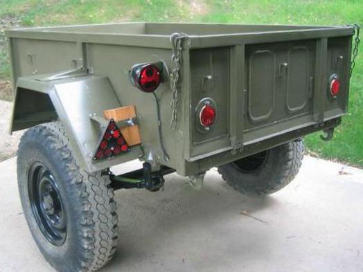 the Trailer for the UAZ