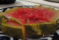 Wie man die salzige Wassermelone? Rezept Entwurf Konservierung
