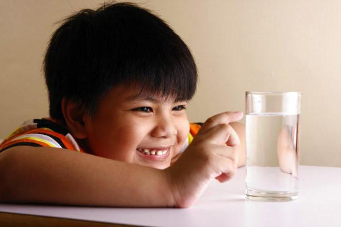 das Experiment mit dem Wasser für Kinder