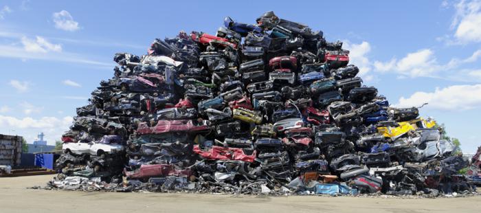 onde reciclar o carro