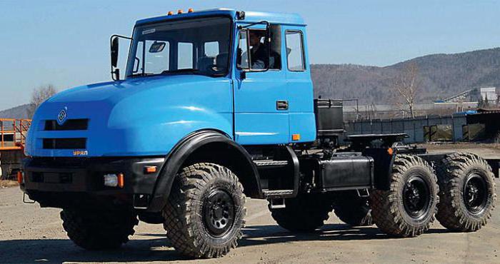 TTX Ural 4320 with engine YMZ