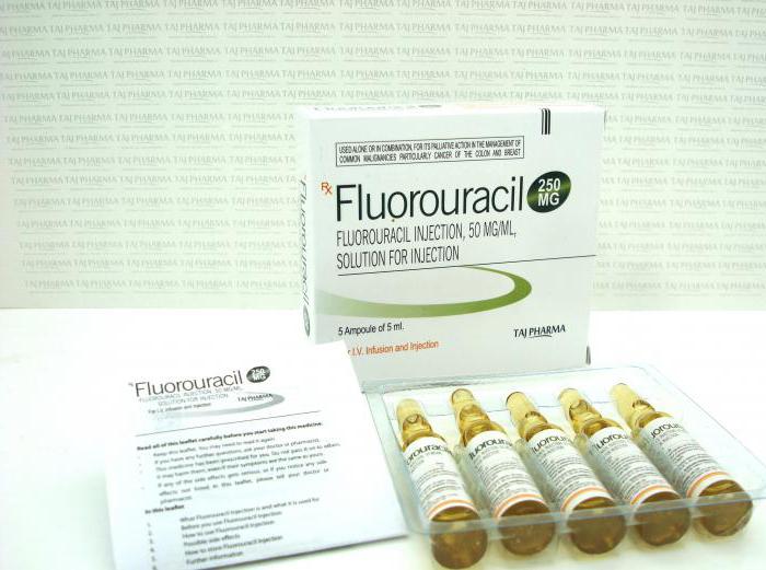 fluorouracil instruções de utilização