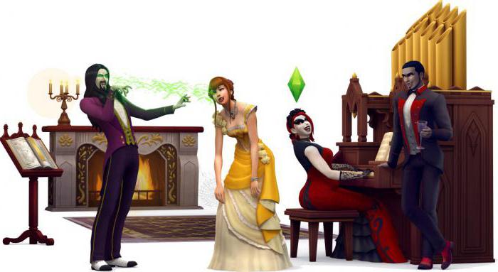 لعبة the Sims 4 مصاصي الدماء