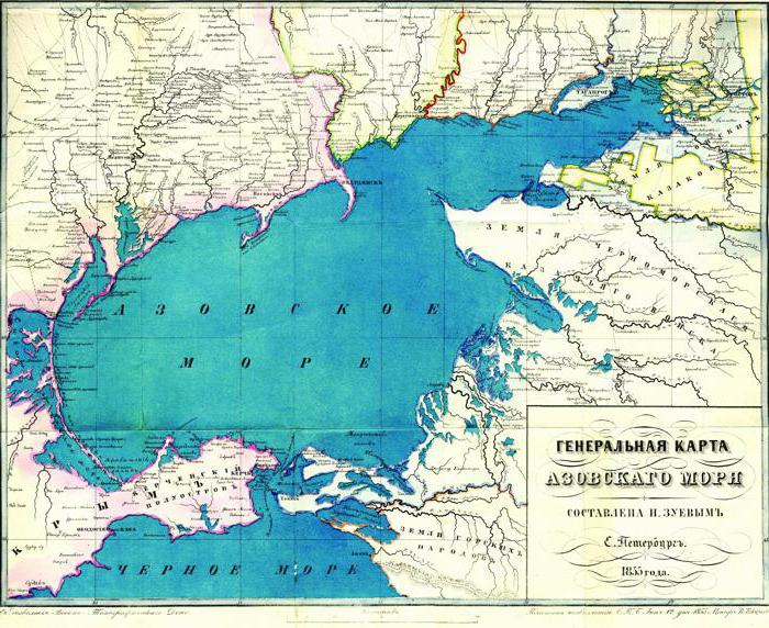 Azov sea salinity