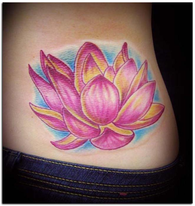 What does a tattoo Lotus