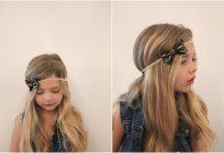 Hairstyles with bows for girls for long hair