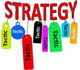 distinguir os conceitos de tática e estratégia