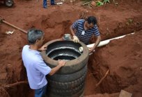 Dekorative Brunnen von Reifen mit Ihren Händen: Beschreibung, interessante Ideen und Feedback