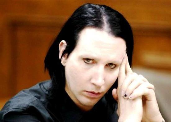 Marilyn Manson without makeup