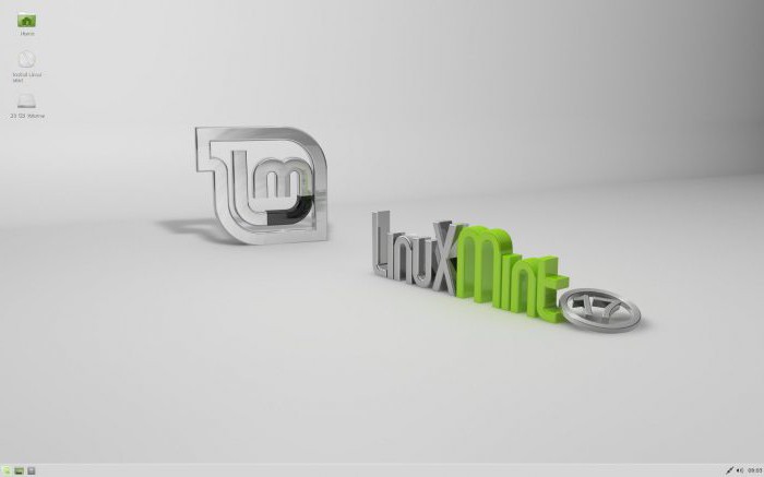 a instalação do linux mint