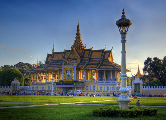 كمبوديا السياح في بنوم بنه 2016
