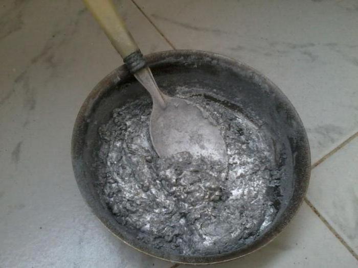 how to breed silver powder used to paint metal