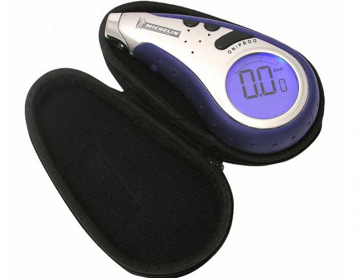 manômetro para medir a pressão dos pneus