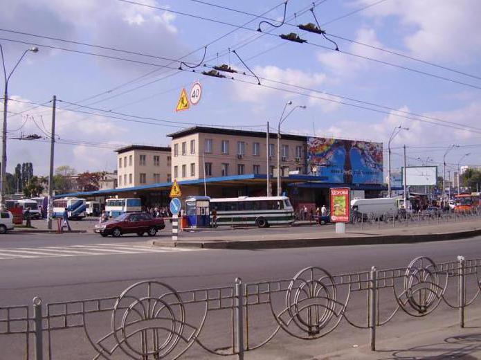 la estación de autobuses de kiev central