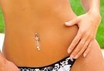 Earring in the navel and want, and prickly! Proper care of the piercing