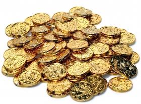 Münze der Sparkasse