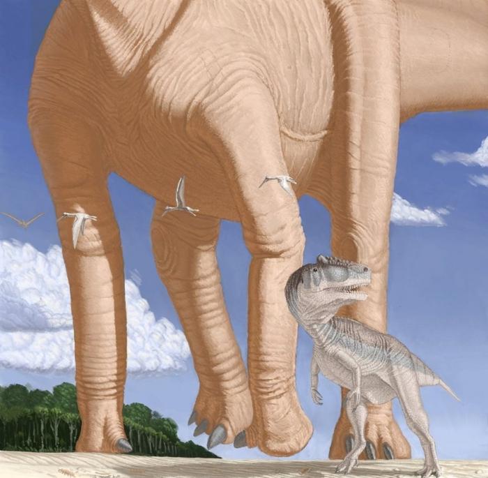 ең үлкен динозаврлар әлемде