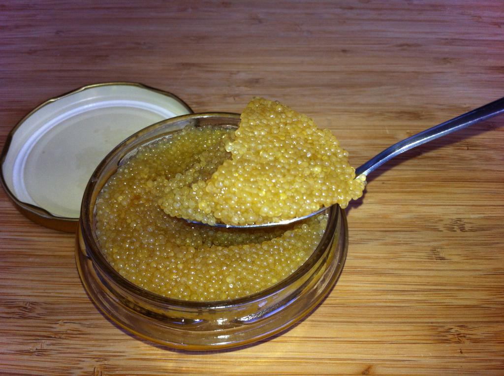 la cuchara de caviar