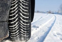 Os pneus de inverno 