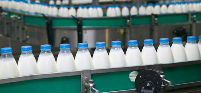 Mini-Fabrik für die Verarbeitung von Milch