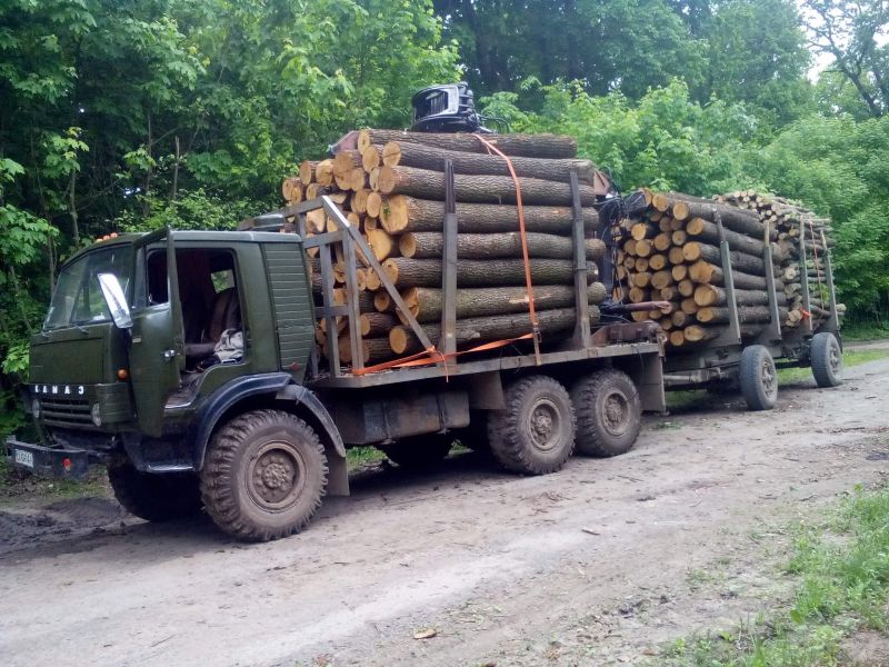 Лісовоз КамАЗ-4310