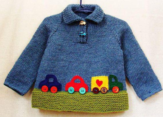 suéter para niño radios