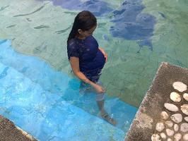 Academia para mulheres grávidas piscina