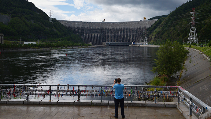 the largest hydroelectric power station of Russia