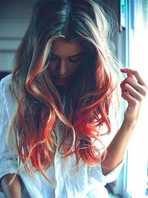 how to paint hair chalks for hair at home