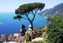 Амальфитанское жағалауындағы Италия: сипаттамасы, көрнекті орындар мен пікірлер