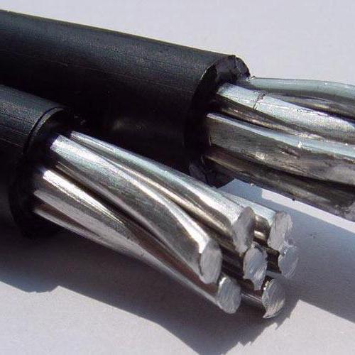 cable con conductores de aluminio