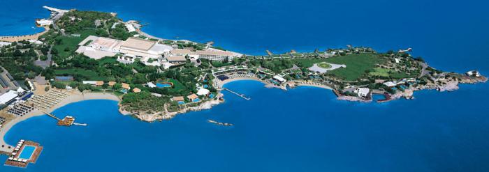 عطلة استعراض الفنادق في اليونان