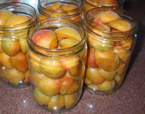peach compote for the winter without sterilization