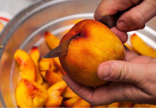 швидкий компот з персиків на зиму без стерилізації