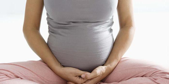 Wie zu sitzen schwangere