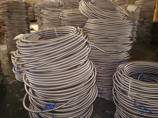 stainless steel corrugated pipe for heating