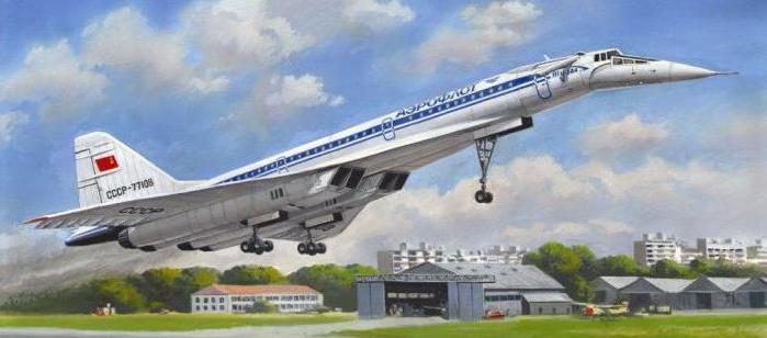 Passagierflugzeug Tu-144