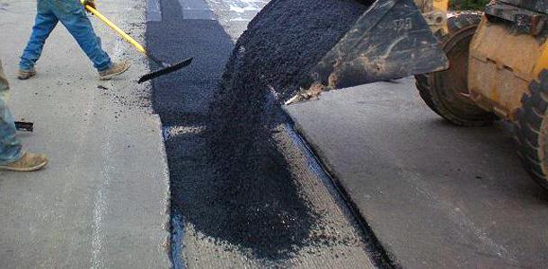 patching the road surface technology