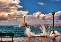 O mar de Creta: a foto, a descrição. A temperatura da água, salinidade