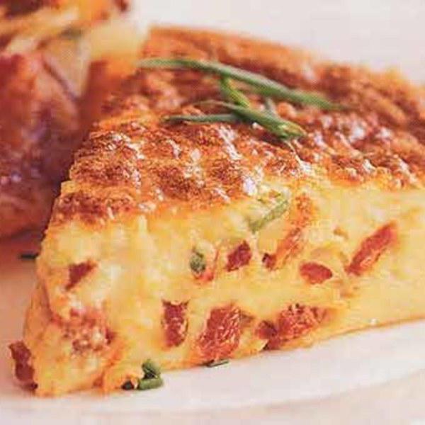 scrambled eggs with flour in the oven recipe