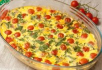 Omelett mit Mehl: Kochrezepte in der Pfanne und im Ofen