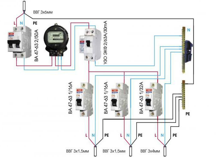 електролічильник вибір установка схема підключення